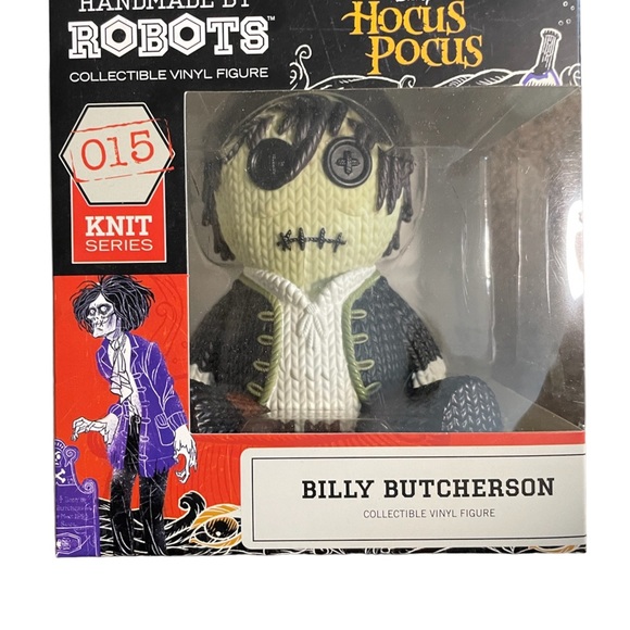 Handmade by Robots Hocus Pocus Billy Butcherson #015 Knit Series Vinyl Figure - Picture 1 of 3